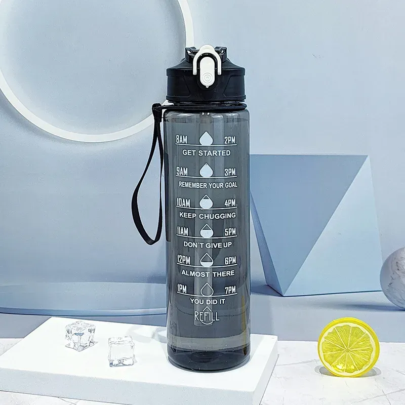 Bouteille d'eau de voyage élégante et pratique