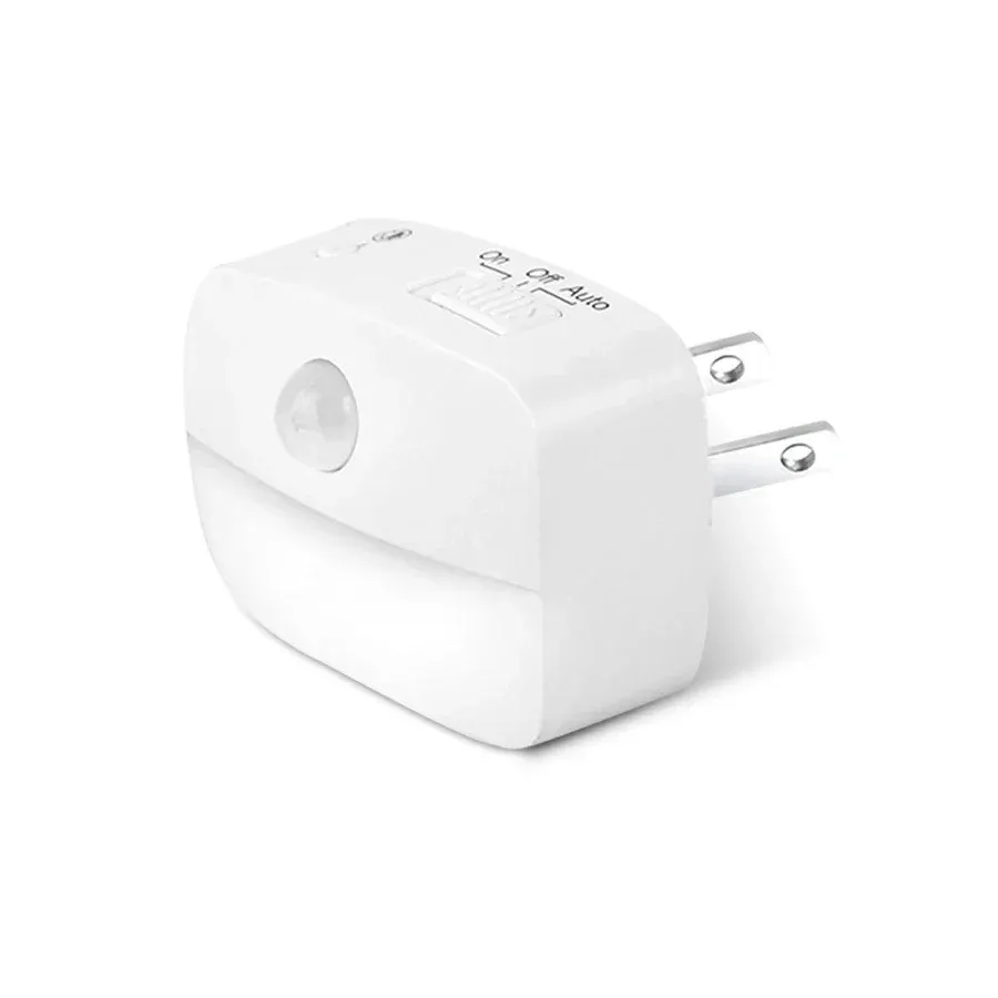 Veilleuse LED avec capteur de mouvement, prise UE/US, AC 85-265 V, PIR, lampe à induction humaine, 3 couleurs, prise murale pour chambre à coucher et couloir 7