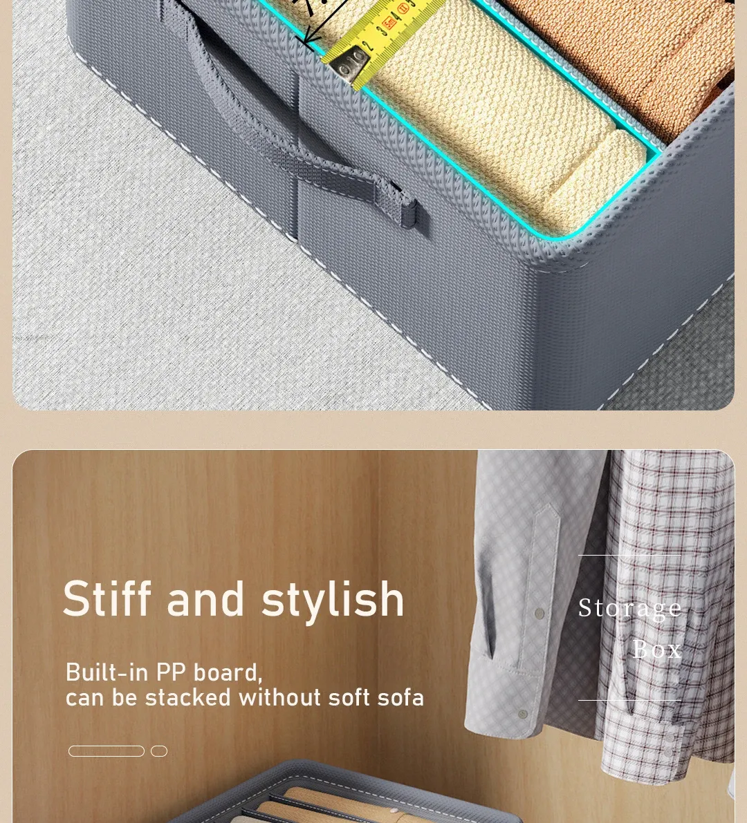 Organisateur de garde-robe dans un dressing