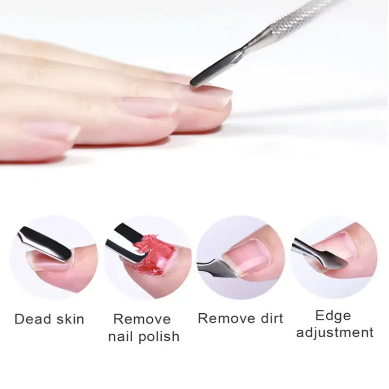 Outils de manucure en acier inoxydable