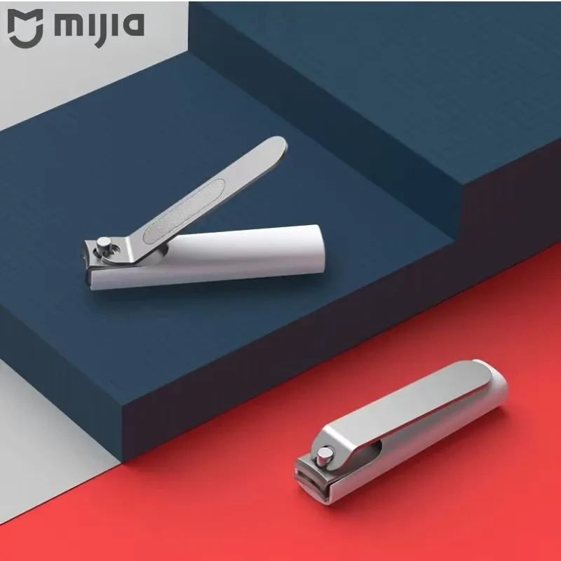 Coupe-ongles Mijia anti-éclaboussures en acier inoxydable 420 avec lime et étui de rangement - Image 1