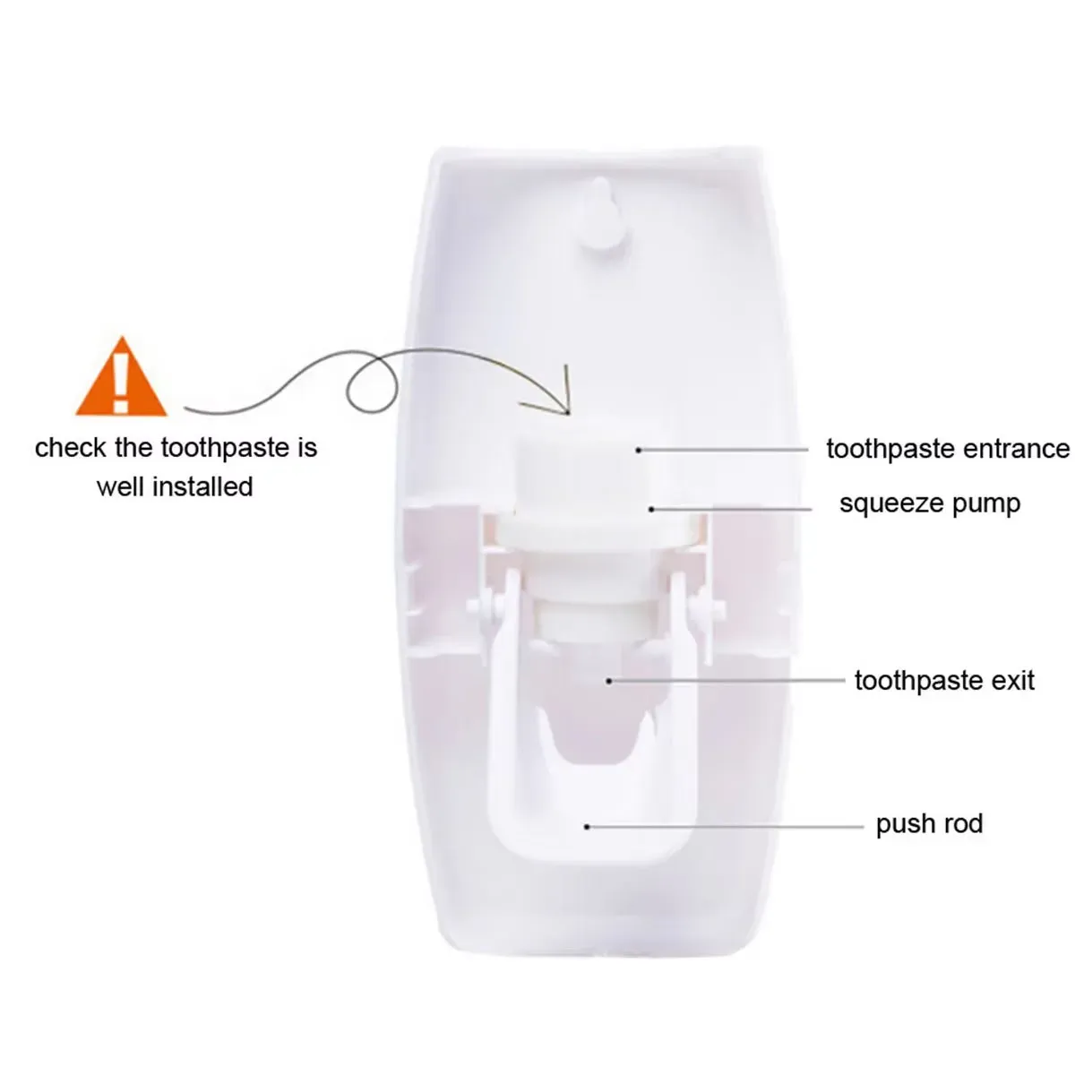 Presse-tube pour dentifrice
