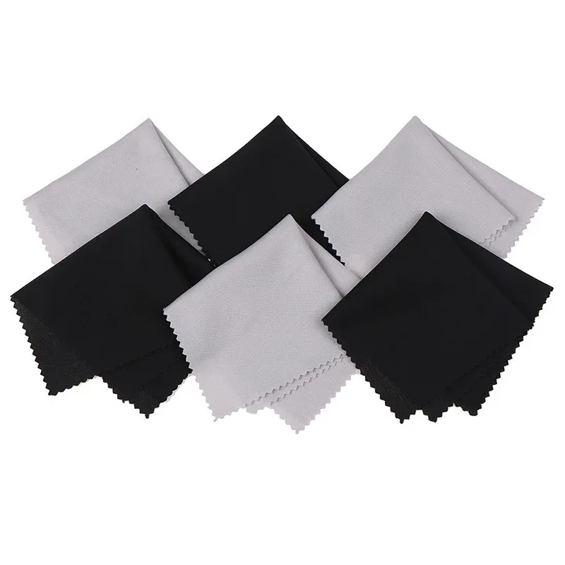 Lot de 10 chiffons de nettoyage en microfibre ultra-fine pour lunettes de soleil, double face velours - Image 1