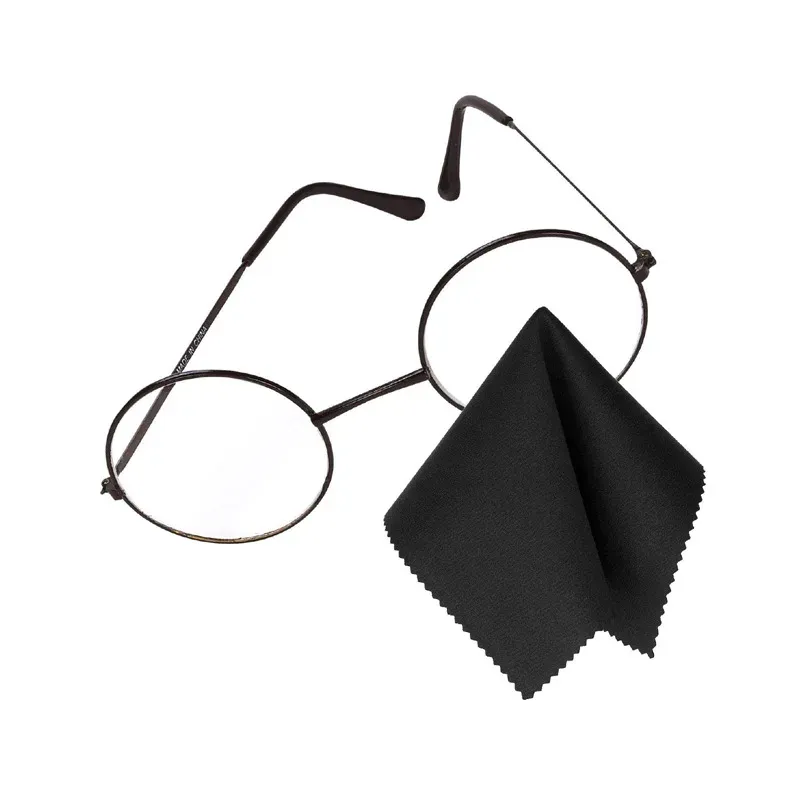 Lot de 10 chiffons de nettoyage en microfibre ultra-fine pour lunettes de soleil, double face velours 3