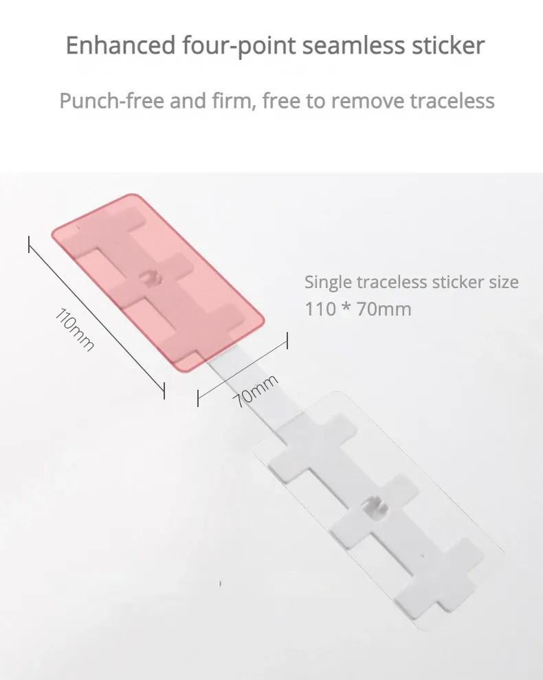 Accessoires de rangement fixés sur panneau perforé