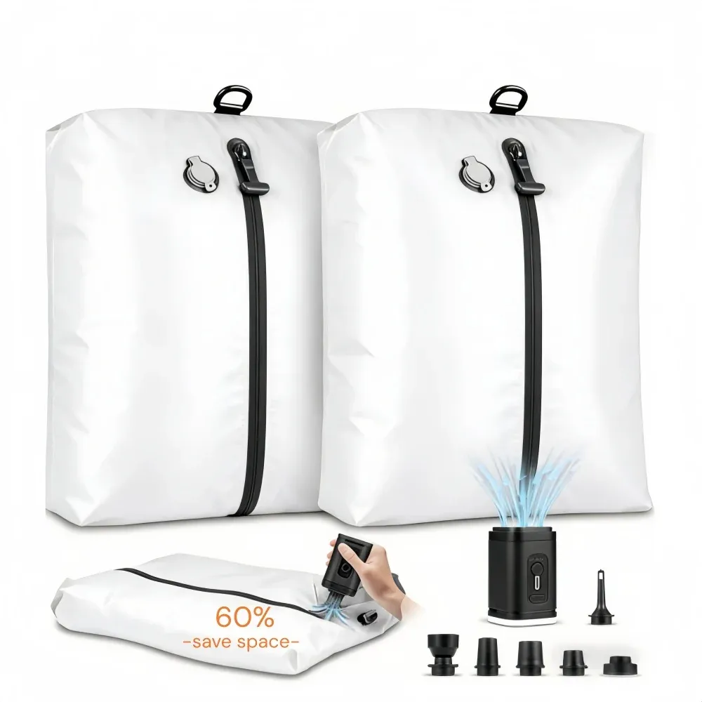 Sac de rangement sous vide de voyage