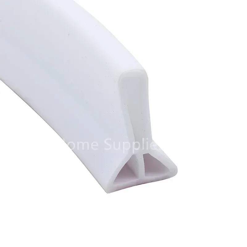 Barrière de douche pliable en silicone autocollant, anti-éclaboussures, seuil souple 7