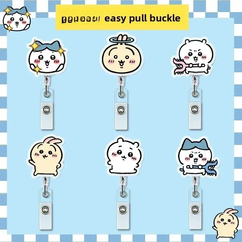 jiyi Porte-Badge Rétractable Kawaii avec Clip pour Carte d'Identité, Infirmière, Médecin et Étudiant - Image 1