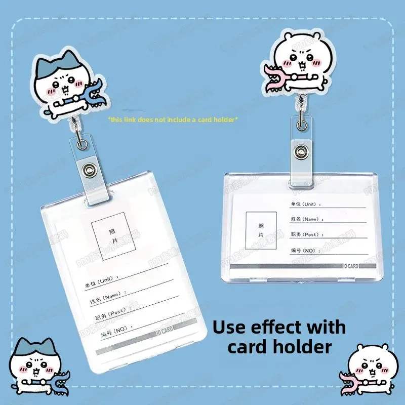 jiyi Porte-Badge Rétractable Kawaii avec Clip pour Carte d'Identité, Infirmière, Médecin et Étudiant 5