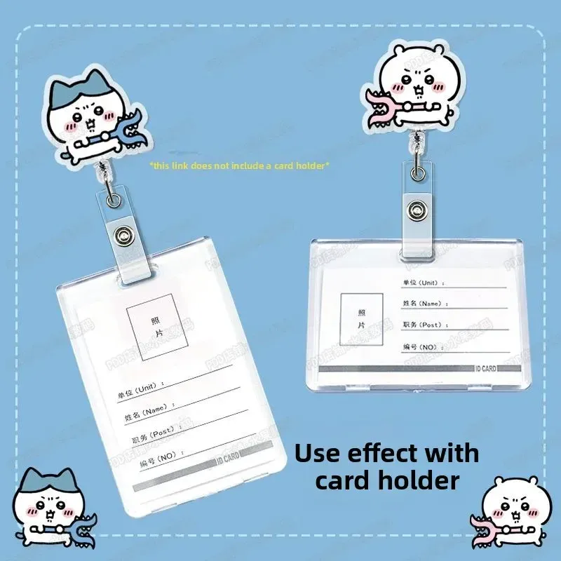 Porte-badge rétractable Kawaii, finitions