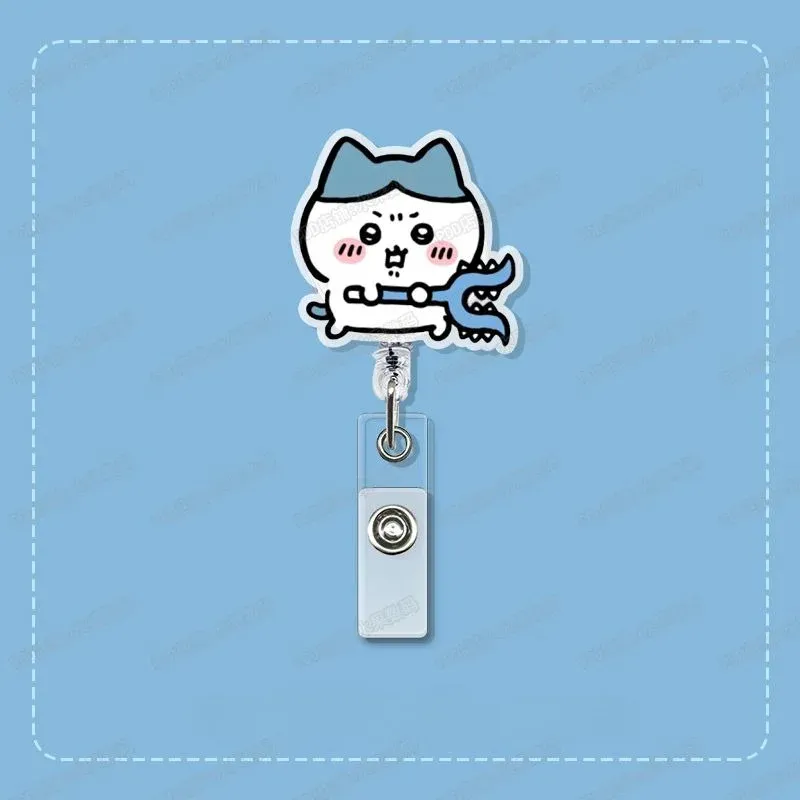jiyi Porte-Badge Rétractable Kawaii avec Clip pour Carte d'Identité, Infirmière, Médecin et Étudiant 7