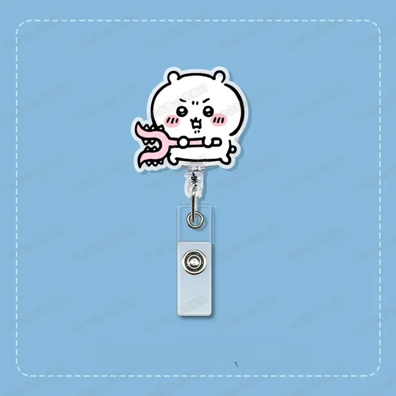 jiyi Porte-Badge Rétractable Kawaii avec Clip pour Carte d'Identité, Infirmière, Médecin et Étudiant 9