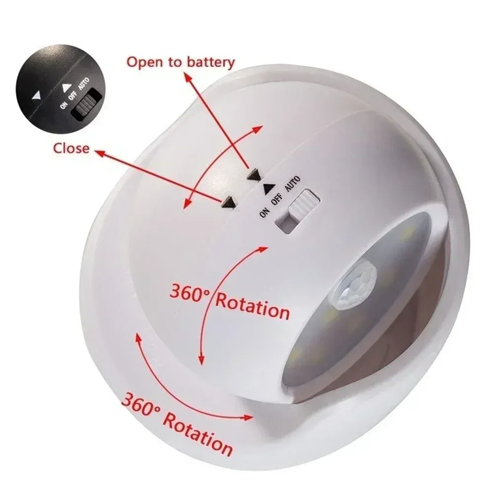 Lampe de nuit à détecteur de mouvement