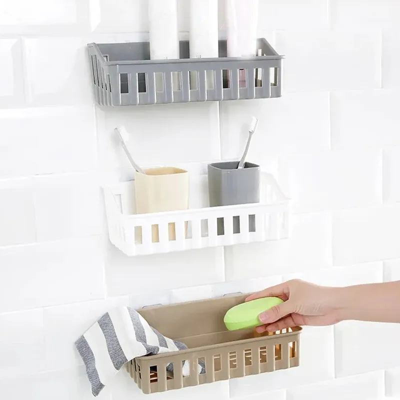 Étagère murale en plastique pour douche, vue 11