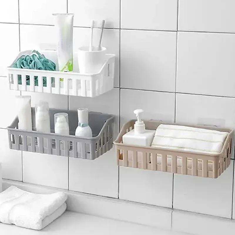 Étagère murale en plastique pour douche, vue 5