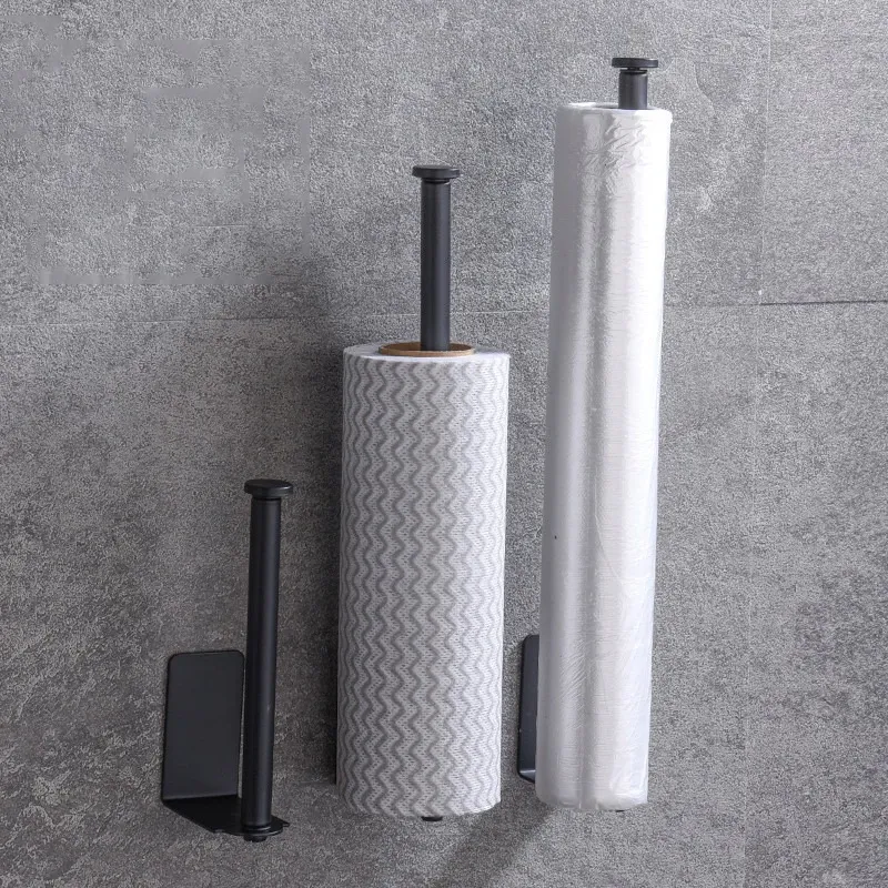 Porte-essuie-tout en acier inoxydable pour sous-évier, support de rangement allongé SNJ007 2