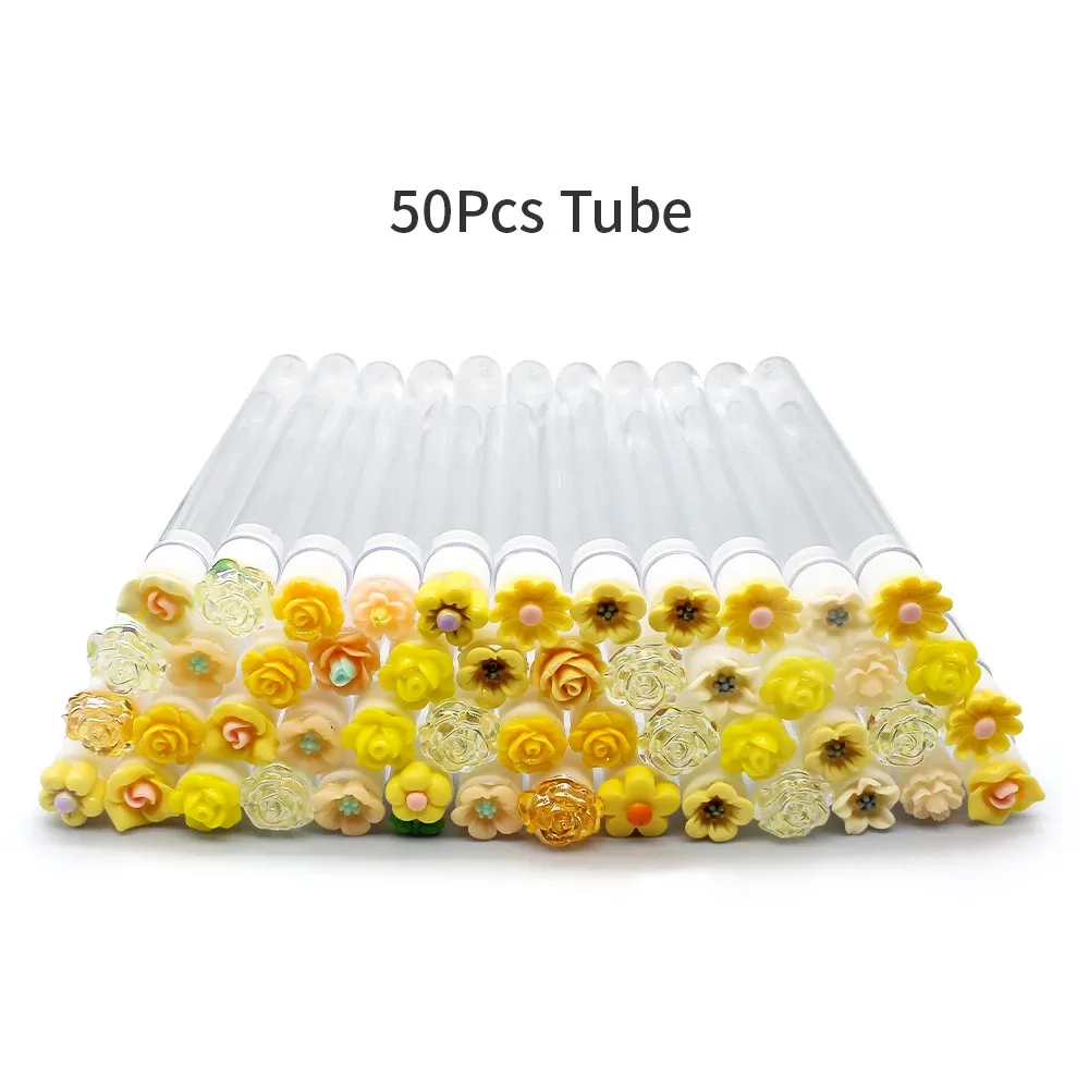 Tubes de brosse à cils réutilisables, lot de 10 ou 50 pièces, brosse à sourcils, baguettes de cils remplaçables, nettoyeur anti-poussière, tubes de rangement, outil de maquillage 7