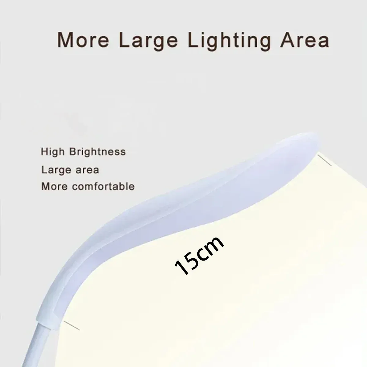 Commande tactile de la lampe de bureau