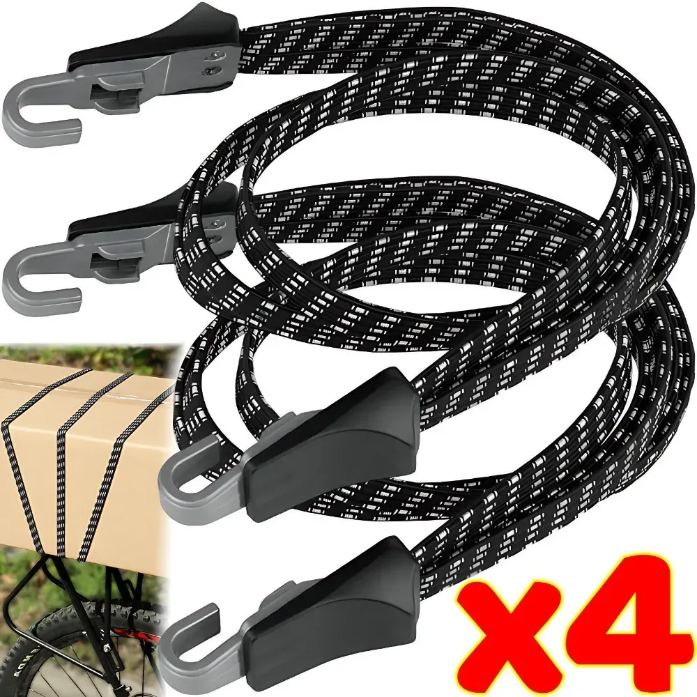 Sangle élastique réglable de 90 cm avec crochet pour moto