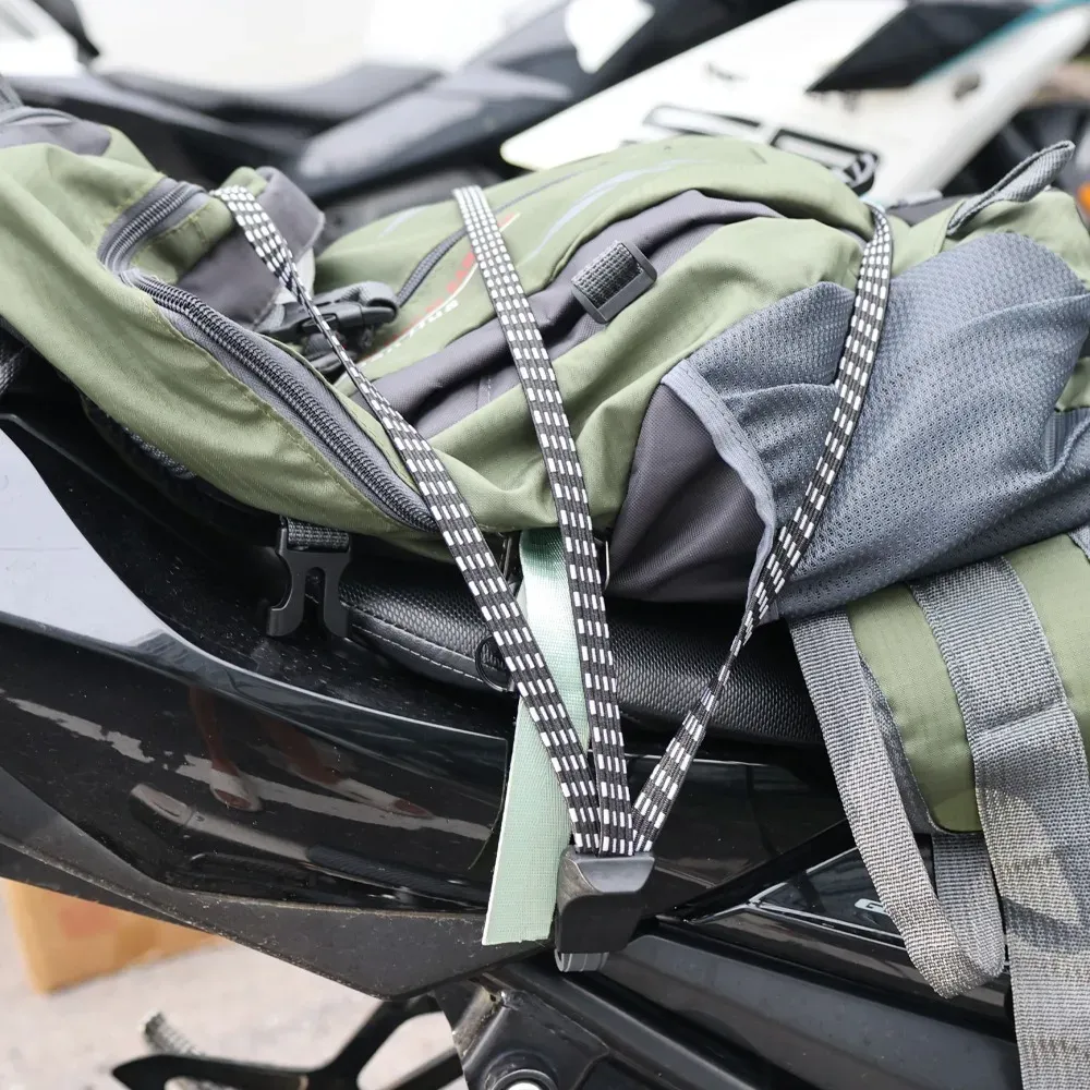 Sangle élastique réglable de 90 cm avec crochet pour moto 3