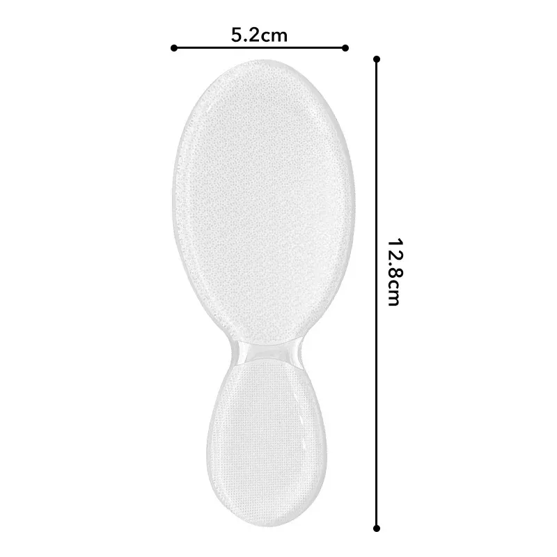 Râpe à pieds double face en verre nano, pour talons durcis et callosités 7