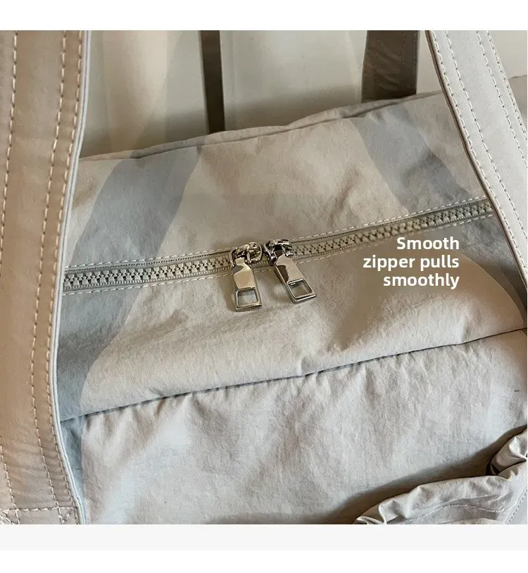 Sac de voyage, détail des finitions