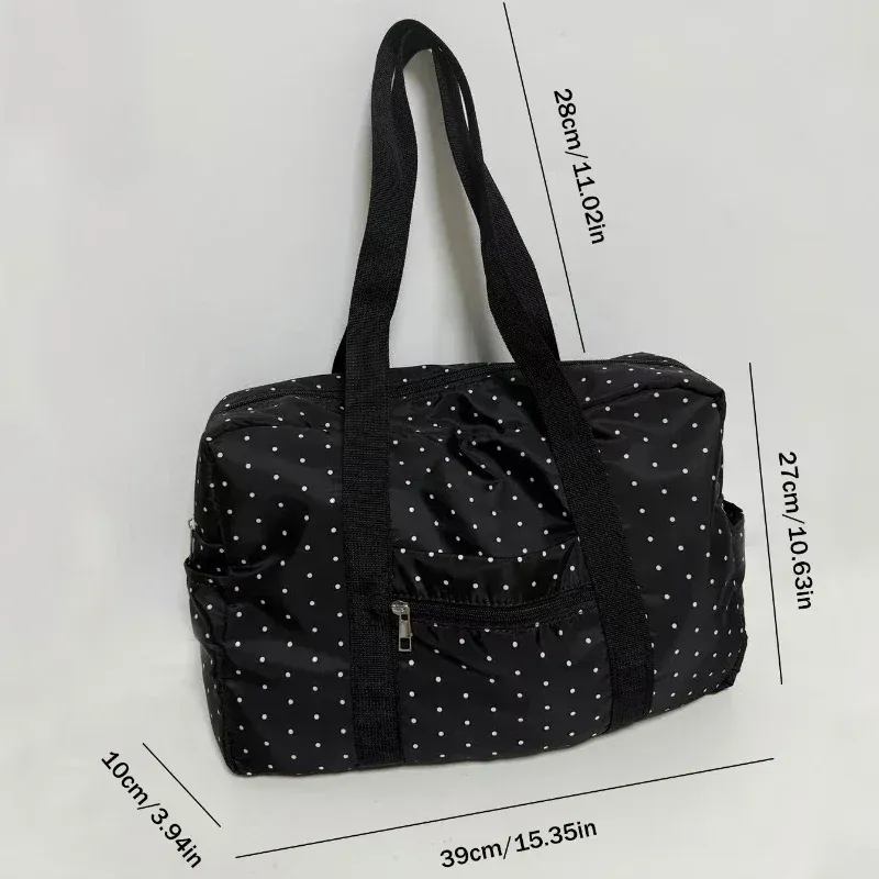 Sac de voyage grand format à bandoulière, portable, sac à bagages et de rangement, sac de sport et de fitness pour femme 11