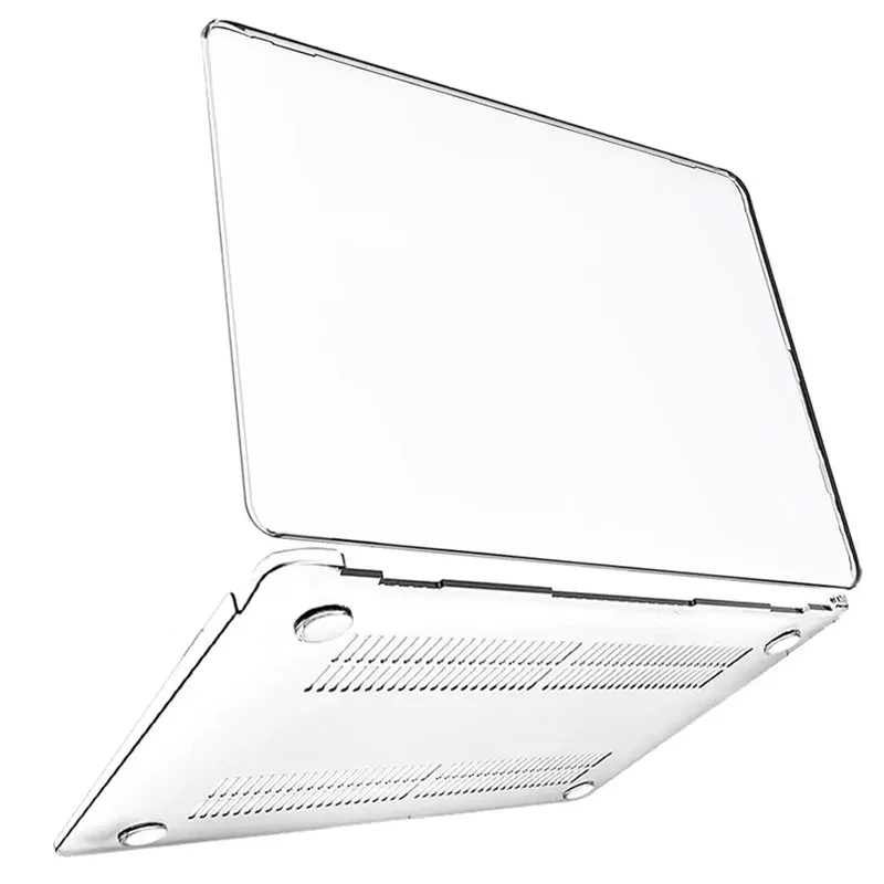 Étui rigide transparent pour MacBook Air 13,6" M4/M3 et 15" M3, MacBook Neo 2026, MacBook Pro 13" M1/M2 et 14"/16"