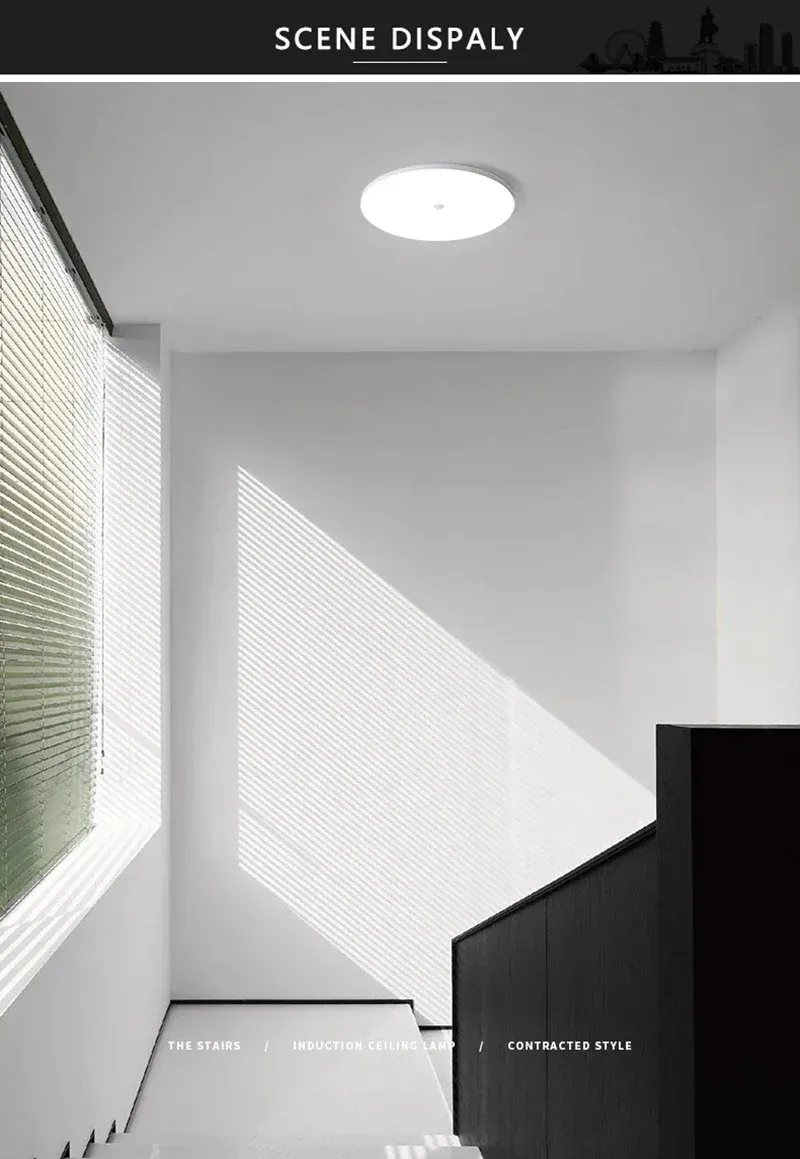 Éclairage LED à détection de présence pour couloir