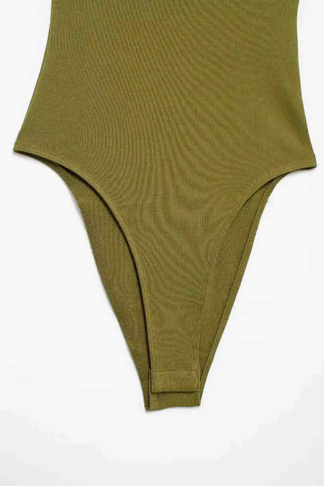 Combishort côtelé porté