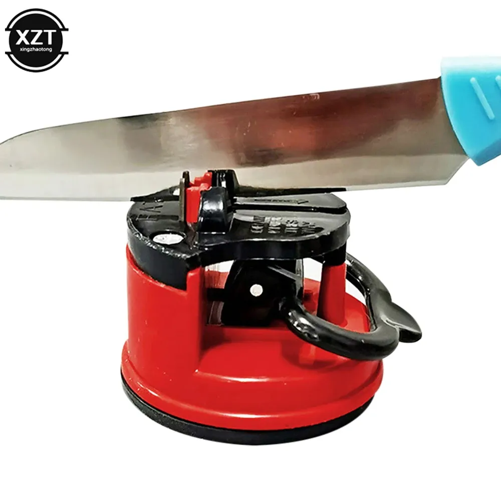 Aiguiseur de couteaux à ventouse, facile et sûr, pour couteaux de chef en acier damas - Image 1