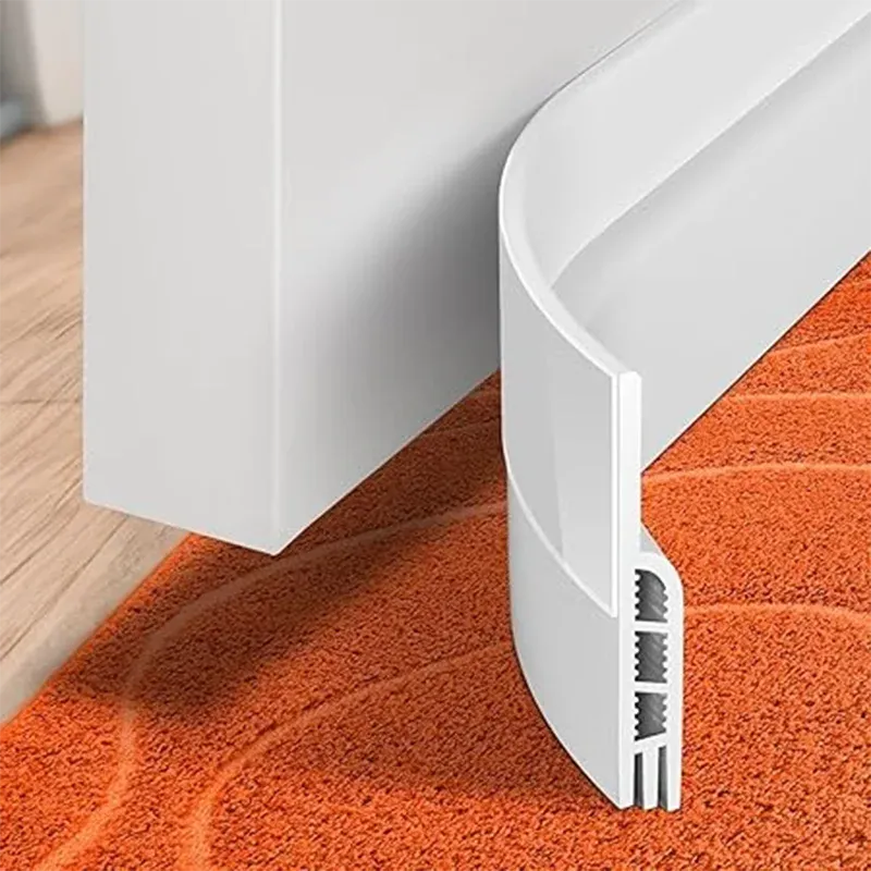 Bas de porte anti-courant d'air adhésif, isolation thermique et phonique 10