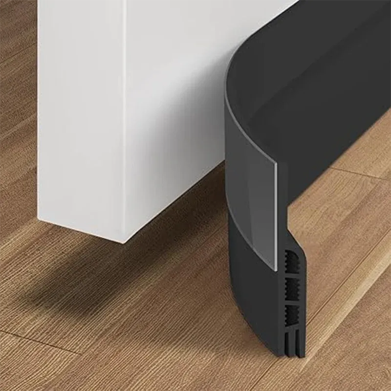 Bas de porte anti-courant d'air adhésif, isolation thermique et phonique 9