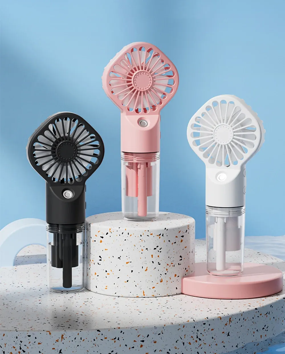 Ventilateur brumisateur portable, présentation finale