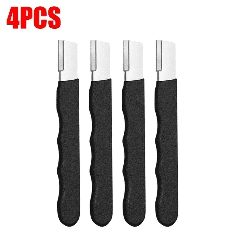Affûteur de poche portable pour couteaux, haches et ciseaux, en acier, 1 ou 10 pièces 16