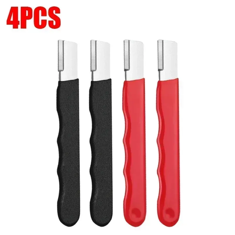 Affûteur de poche portable pour couteaux, haches et ciseaux, en acier, 1 ou 10 pièces 17