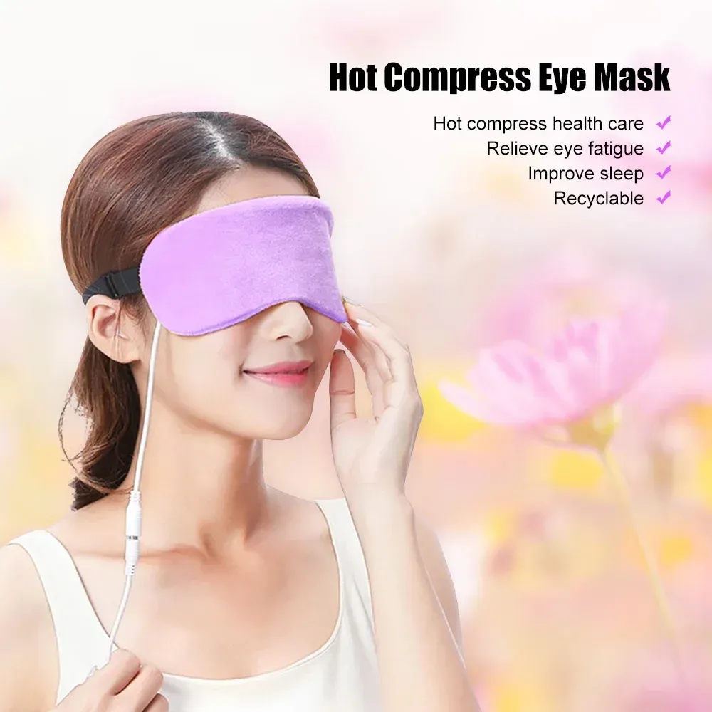 Masque pour les yeux chauffant USB, vue d'ensemble