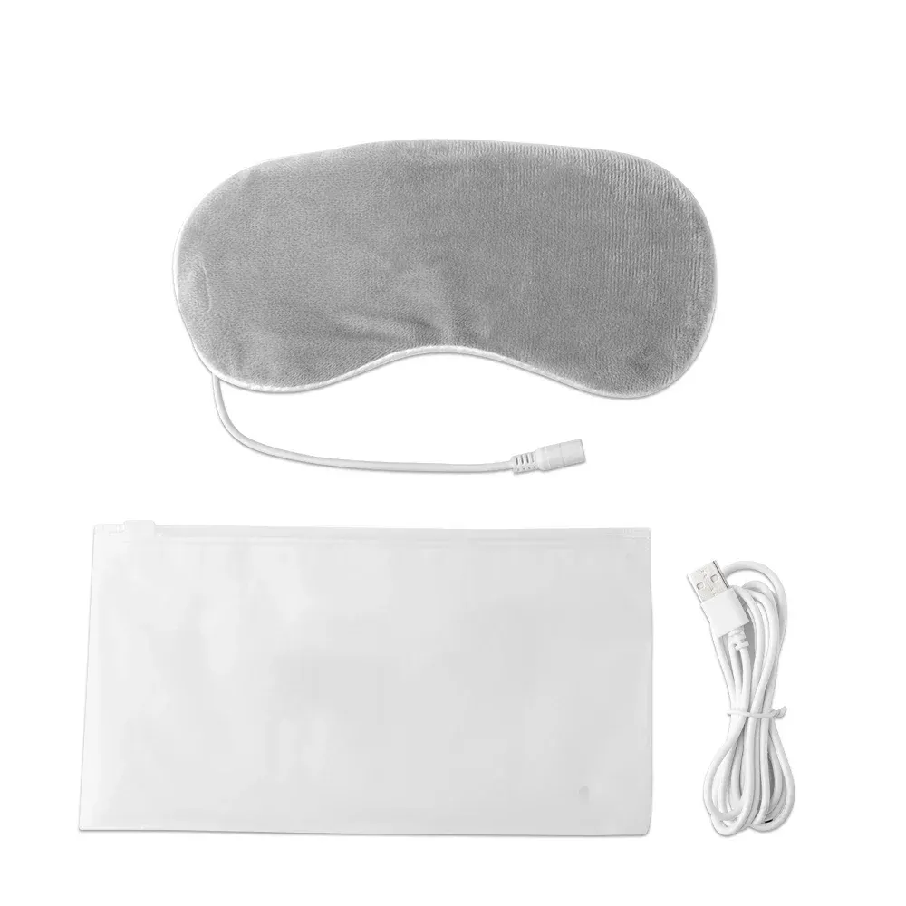 Masque chauffant à vapeur réutilisable USB pour les yeux 8