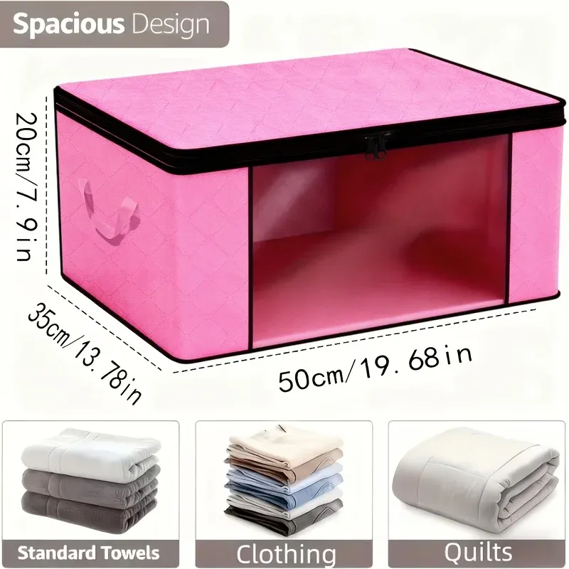 Boîtes de rangement en tissu non tissé