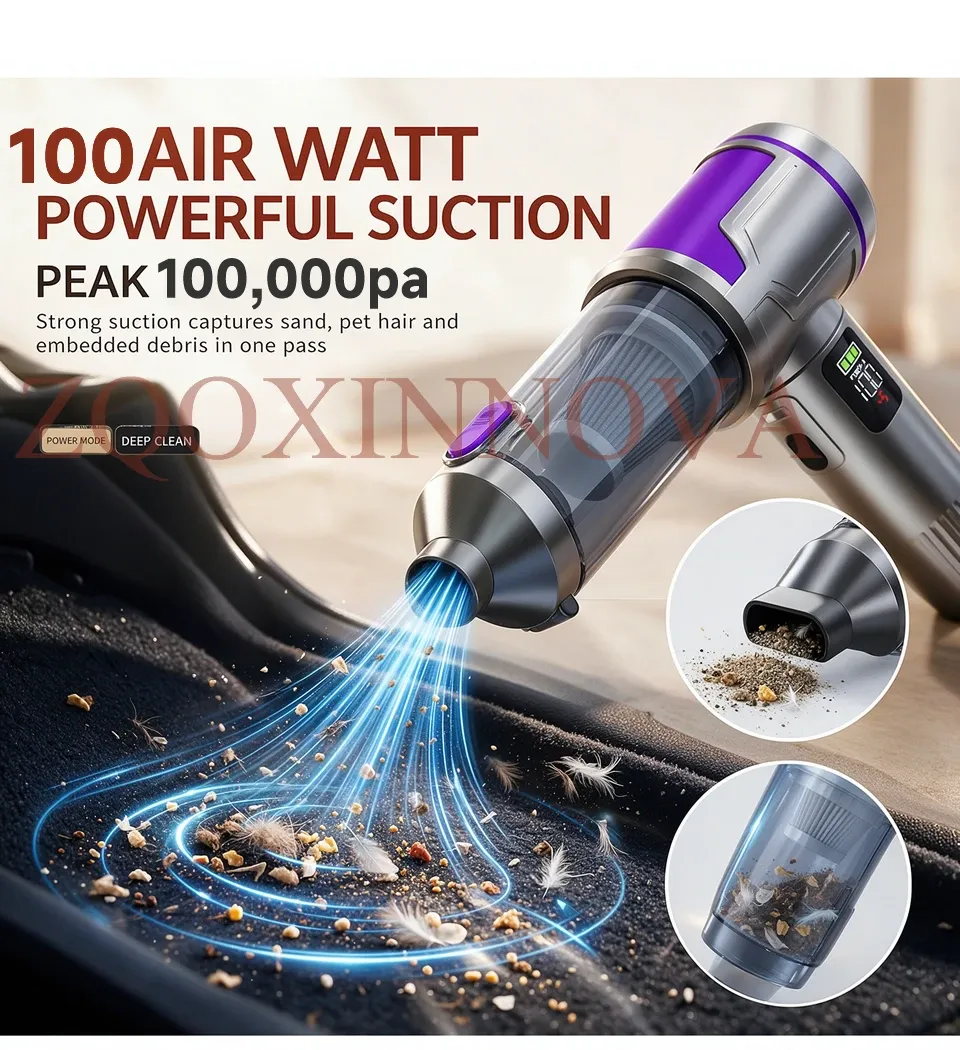 Technologie de flux d'air de l'aspirateur