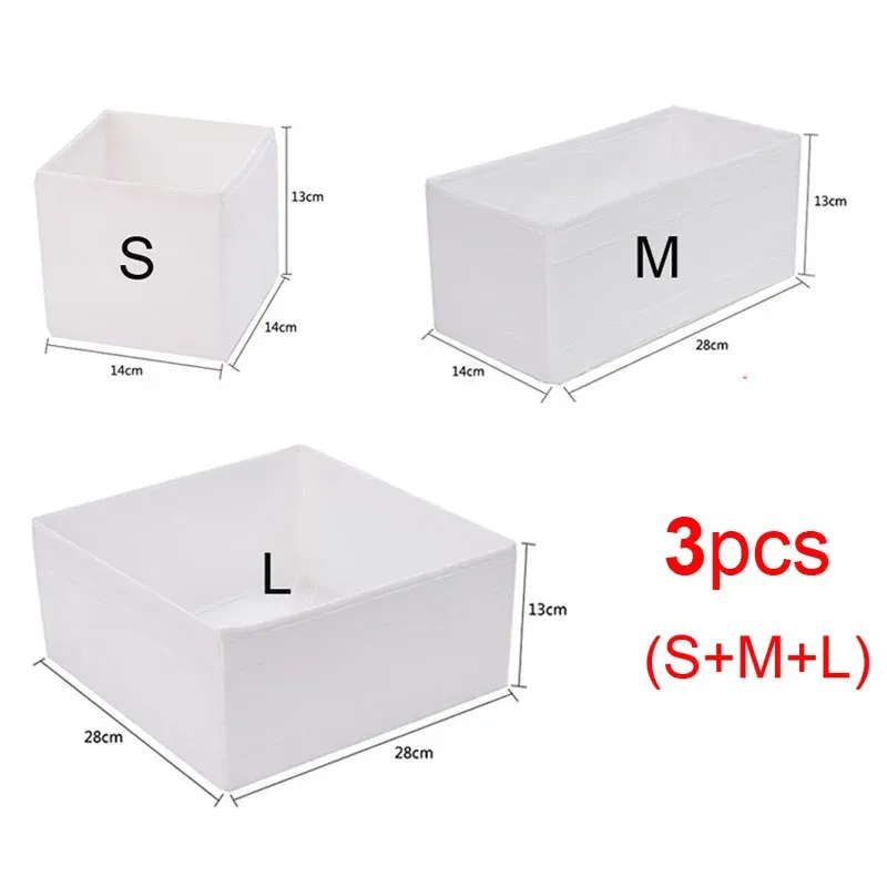 Organisateur de placard pour sous-vêtements, boîte de rangement pour tiroirs et armoires, organisateur de garde-robe pour vêtements 7