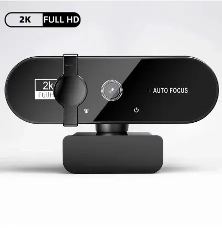Webcam 4K 1080P Mini caméra 2K Full HD avec microphone 30 fps, caméra Web USB à mise au point automatique pour PC et ordinateur portable 7