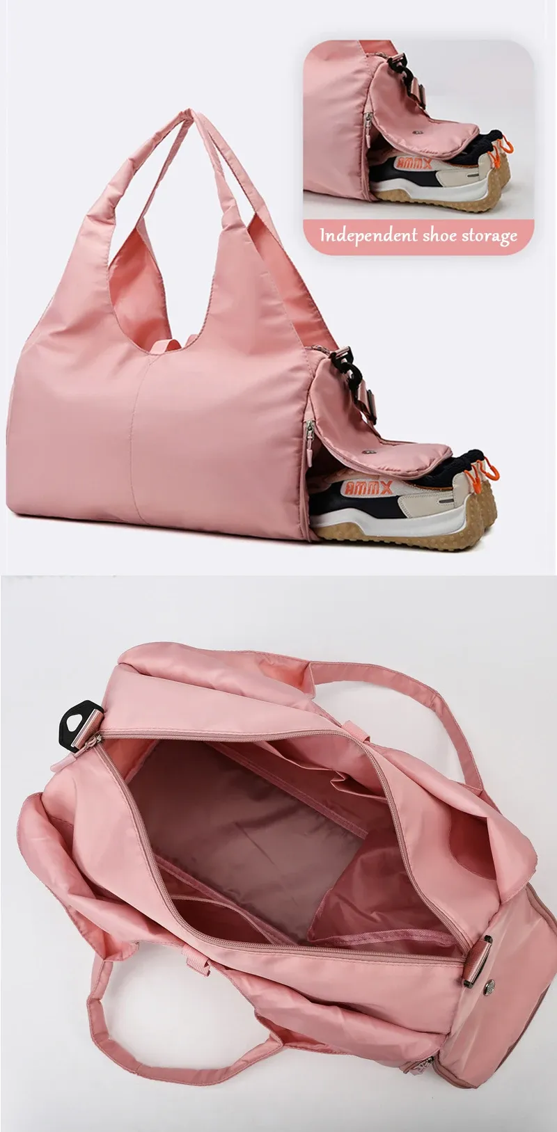 Sac de sport étanche pour femme, ambiance lifestyle