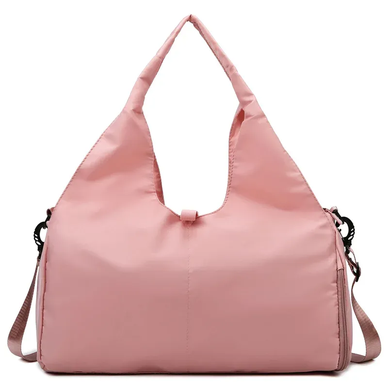 Sac de sport étanche pour femme avec compartiment séparé pour chaussures, idéal pour la natation et les voyages 7