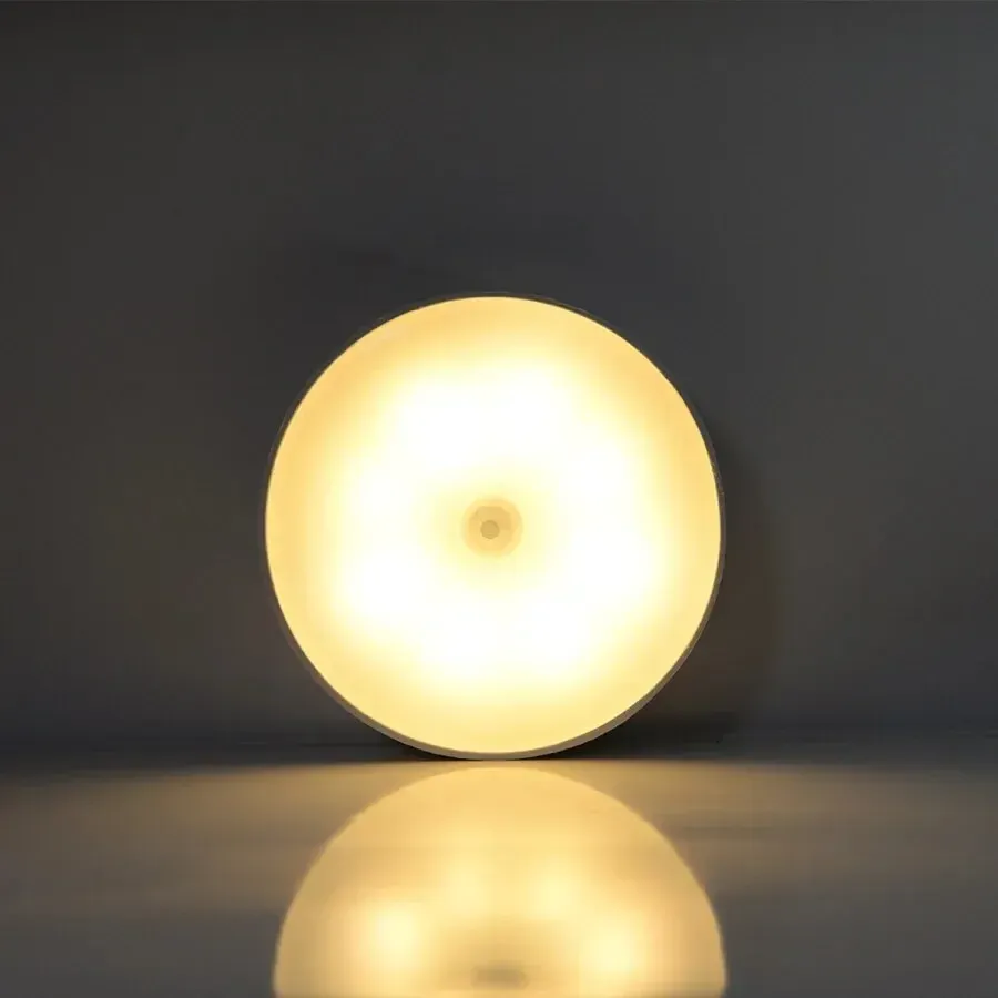 Veilleuse LED rechargeable USB à détecteur de mouvement pour cuisine, chambre, escaliers, couloir et placard 11