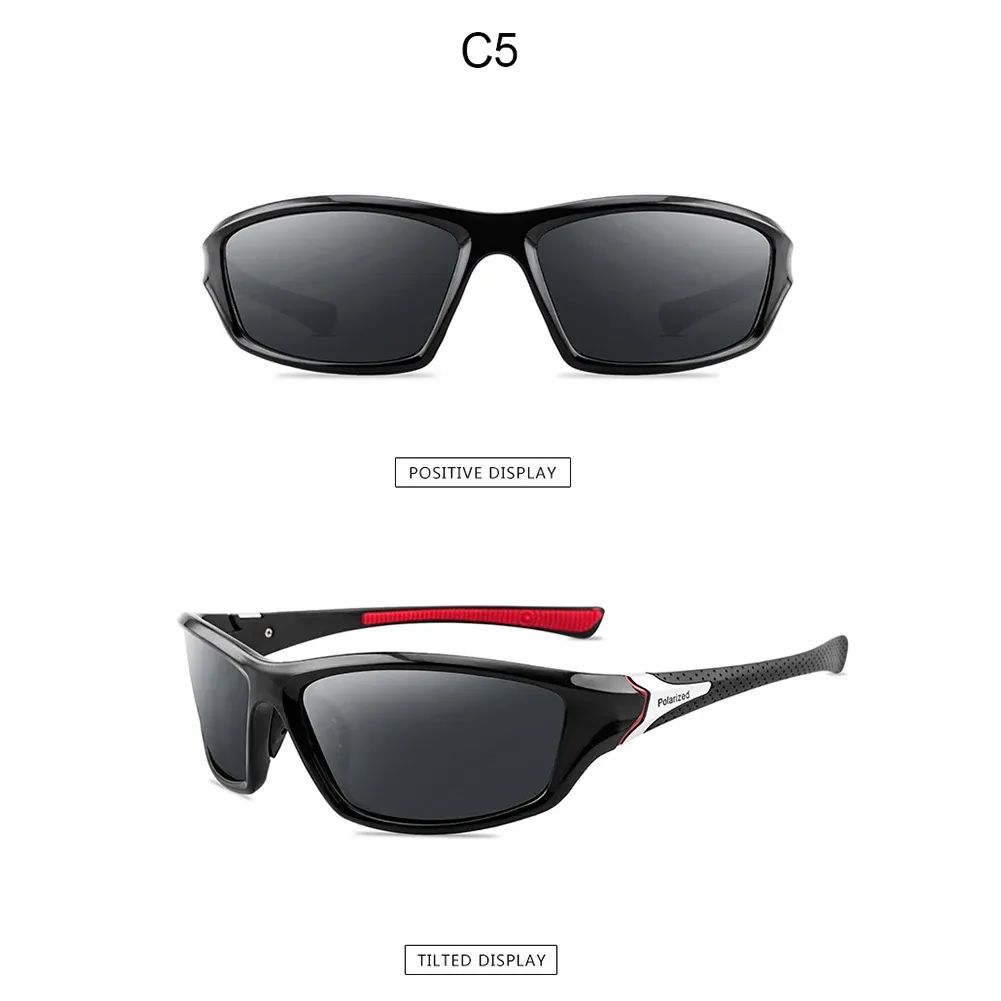 Lunettes de soleil polarisées, pour le sport