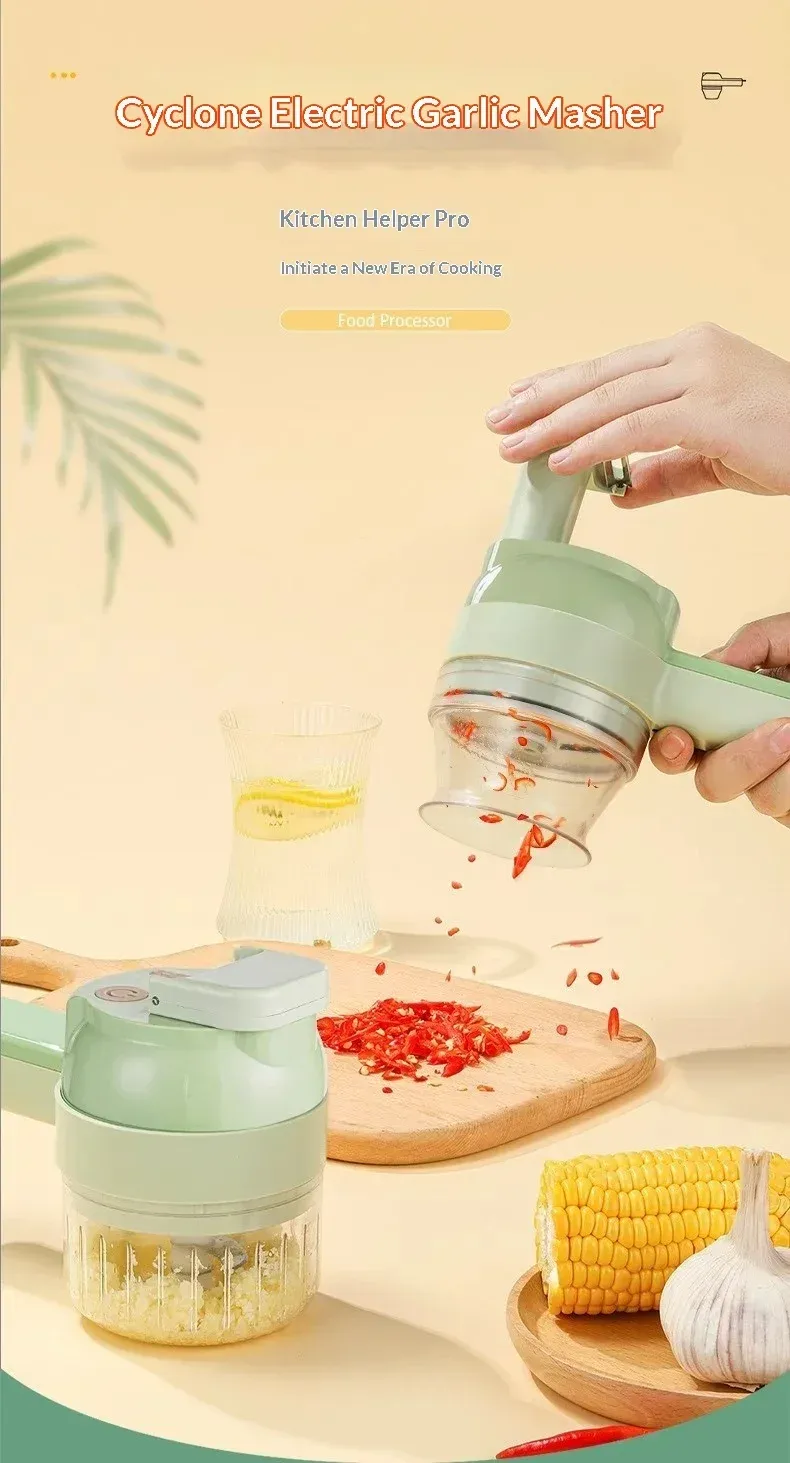 Hachoir électrique en situation de cuisine