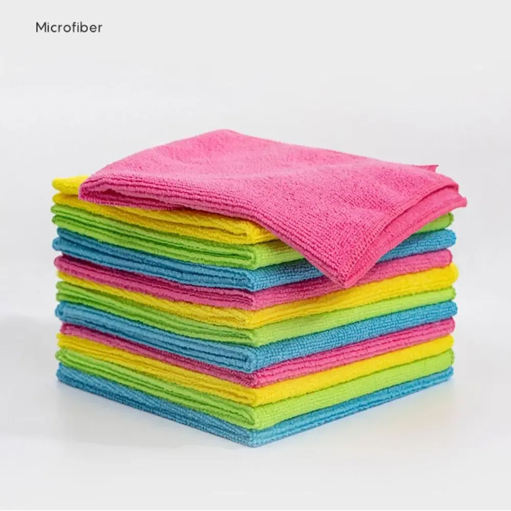 Chiffons en microfibre super absorbants, multifonctionnels, pour lavage auto et entretien ménager 2
