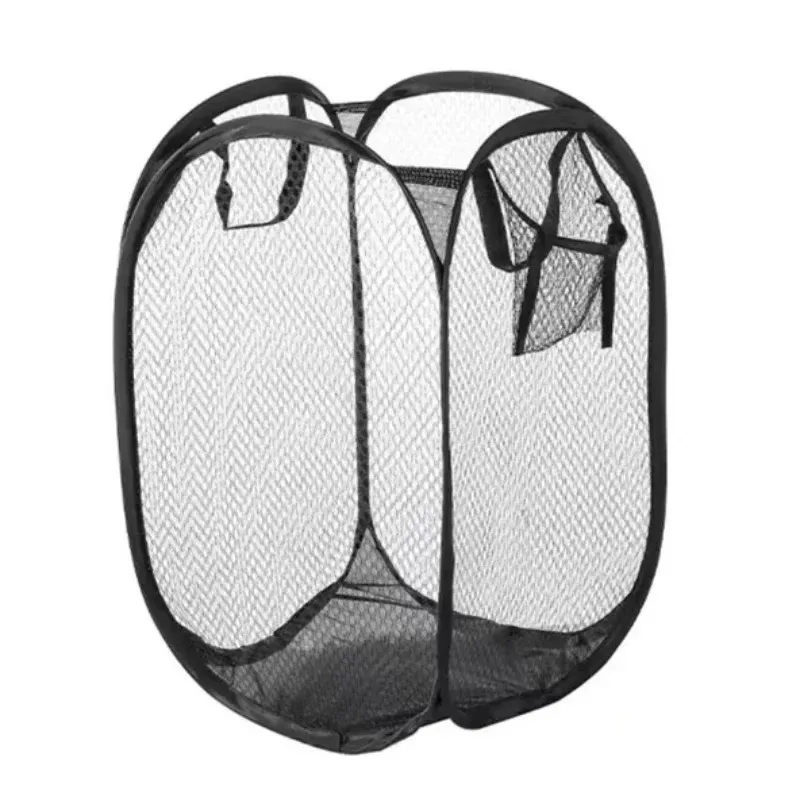 Panier à linge pliable en maille, intérieur