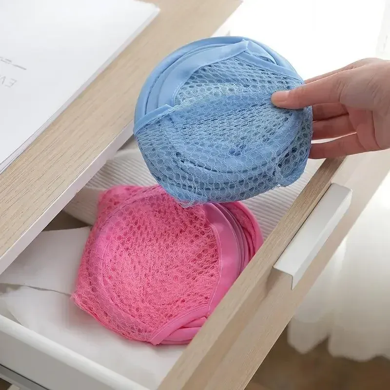 Panier à linge pliable en maille, style